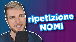 RIPETIZIONE NOMI in whispering per RILASSARTI  ASMR ita [upl. by Raphael191]