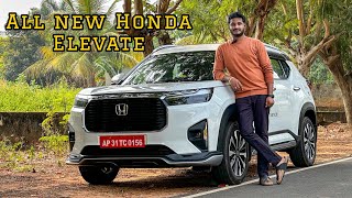 Honda Elevate  Must Watch before you buy  Review  Drive Impression  Telugu [upl. by Hairacaz]