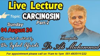 Dr Ali Muhammad Carcinosin Part2 Homeopathy For All [upl. by Meir]