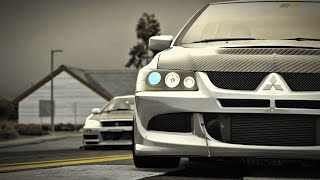 Tokyo Drift x Temperature  R34 x Evo VIII  4K [upl. by Lulita]