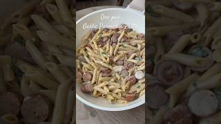 Garlic parmesan pasta 20 min one pan dinner [upl. by Acinoda]