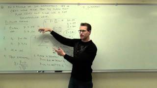 Statistics Lecture 83 Hypothesis Testing for Population Proportion [upl. by Zeculon]