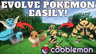 How To Evolve Pokemon In Cobblemon Complete Guide The Cobblemon Survival Guide Ep 25 cobblemon [upl. by Strong]