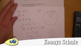 Fehlende Größen mit Pythagoras in einem Walmdach berechnen  46 Blatt 0040 [upl. by Adev]