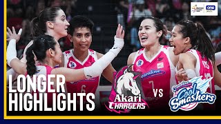 AKARI vs CREAMLINE  LONGER FINALS HIGHLIGHTS  2024 PVL REINFORCED CONFERENCE  SEPT 4 2024 [upl. by Arndt]