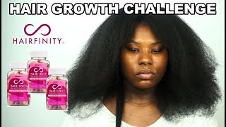 HAIR GROWTH CHALLENGE  START JANUARY 2019  Hairfinity Candilocks Vitamins Bubs Bee [upl. by Aleik]