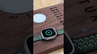 Making an Apple Watch Ultra Charging Stand Shorts [upl. by Madriene]