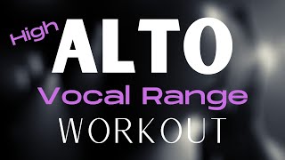 Daily Alto Vocal Exercises  Improve Your Range [upl. by Lehctim]