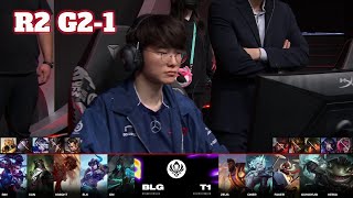 BLG vs T1  Game 1  Round 2 LoL MSI 2024 Main Stage  Bilibili Gaming vs T1 G1 full game [upl. by Nazler]