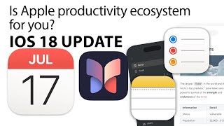 Is Apple productivity ecosystem any match to 3rd party apps [upl. by Howell]