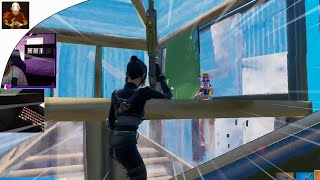 FAZE SWAY vs REET ON KBM😳 FORTNITE TOKENWAGER [upl. by Torruella]