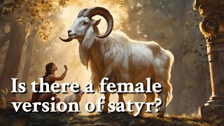 Is there a female version of satyr Greek Mythology Story [upl. by Mather]