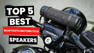 Top 5 Best Bluetooth Motorcycle Speakers 2024 [upl. by Orsino]