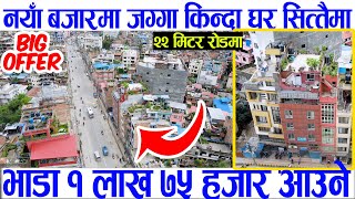 Commercial House Sale in Balaju Nayabazar  Adhikari Real Estate  Ghar  Ghar Jagga Kathmandu  295 [upl. by Lemire]