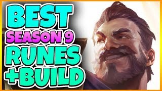 NEW Season 9 GRAVES RUNES  BUILD  Tarzaned [upl. by Nannah532]