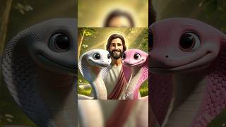 Jesus rescued the poor white snake amp pink snake 🐍 jesus fe amen [upl. by Michel]