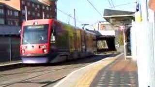 Birmingham Midland Metro Tram at St Pauls [upl. by Mihsah]