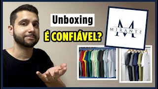 Unboxing da Loja Mirante  Vale a Pena 😱👕 [upl. by Brackett]