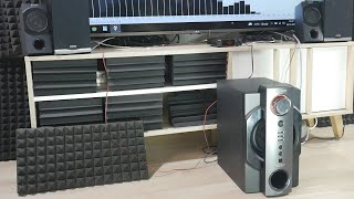 TEST Sony SRSDB500 vs Edifier Studio R1600T Speakers [upl. by Sholley873]