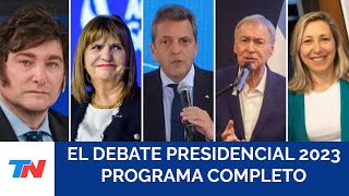 PRIMER DEBATE PRESIDENCIAL I Elecciones Generales 2023 [upl. by Luce141]