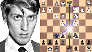 Bobby Fischer STINGS Lombardy [upl. by Annam]