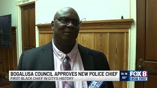 James smith approved Tuesday as Bogalusas first Black police chief [upl. by Celestia633]