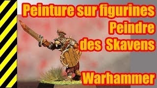 TUTO  Peinture sur figurines  Skavens  Warhammer [upl. by Adkins]