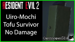 Resident Evil 2 REmake PC No Damage  UiroMochi Tofu Survivor [upl. by Malina]