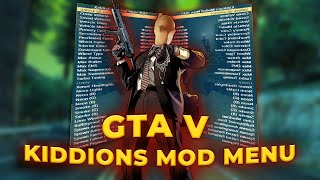 Gta 5 Online Mod Menu  Kiddions Mod Menu  GTA V Modest Menu 2023 [upl. by Airretnahs999]