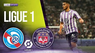 Strasbourg vs Toulouse  LIGUE 1 HIGHLIGHTS  08272023  beIN SPORTS USA [upl. by Alset]