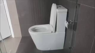 DIY  How To Repair Johnson Suisse Water Closet Toilet Bowl [upl. by Waynant]