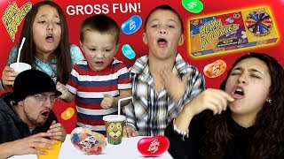 BEAN BOOZLED CHALLENGE HILARIOUS JELLY BEANS GAME FV Family [upl. by Trey]