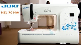 Class 51How to use Computerized home sewing machine JUKI HZL70HW [upl. by Aissac]