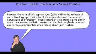 kim what is naturalized epistemology 3 f20 [upl. by Ibbor]