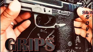 Smith and Wesson SD40 VE  SD9 VE HANDLE IT GRIPS upgrade Tutorial [upl. by Nabe]