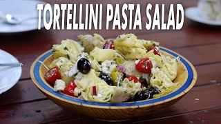 Tortellini Pasta Salad With Macadamia Pesto Vinaigrette [upl. by Malka315]