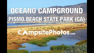 Oceano Campground Pismo State Beach California [upl. by Ymirej]