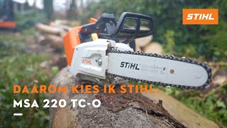 Daarom kies ik STIHL  MSA 220 TCO [upl. by Suinuj]