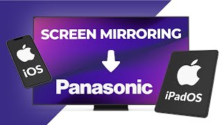 Screen Mirror your iOS screen on a Panasonic TV [upl. by Yenaiv]