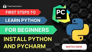 How to Download and Install Python amp PyCharm – Beginner’s Guide [upl. by Greenfield545]