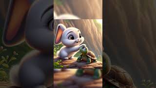 Cute Brave Bunny Saves Little Turtleanimalheroes friendship cuteanimals rabbit story [upl. by Incrocci997]