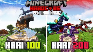 200 HARI DI MINECRAFT HARDCORE PENJINAK NAGA [upl. by Asit91]