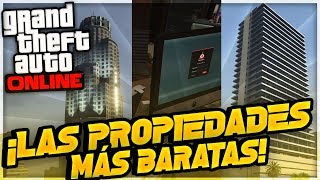 ¡DESCUBRE las PROPIEDADES MÁS ÚTILES Y BARATAS DE GTA ONLINE Negocios garajes [upl. by Jacinda]