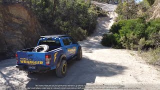 The Goodyear Wrangler Boulder MT goes BIG with a hill climb [upl. by Einttirb48]