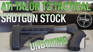 ATI Tactical Shotgun Stock UNBOXING  Talon T2  Mossberg 500 [upl. by Allissa97]