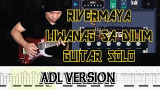 Liwanag Sa Dilim Guitar Tutorial  Guitar Solo with Tabs ADL Version [upl. by Urbannal]