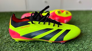 Adidas Predator Elite FGAG Boots Review amp Unboxing  On Feet ASMR 4K  Adidas Citrus Pack [upl. by Verneuil973]