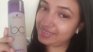 Schwarzkopf Professional Bonacure Keratin Perfect Micellar Shampoo Review  Be Simple  shampoo [upl. by Daisi]