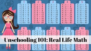 Unschooling 101 Real Life Math [upl. by Leach458]