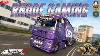 ETS2 LIVE  TRUCKERSMP LIVE  EURO TRUCK SIMULATOR 2 LIVE  LOGITECH G29 GAMEPLAY  RKODE GAMING [upl. by Neneek748]